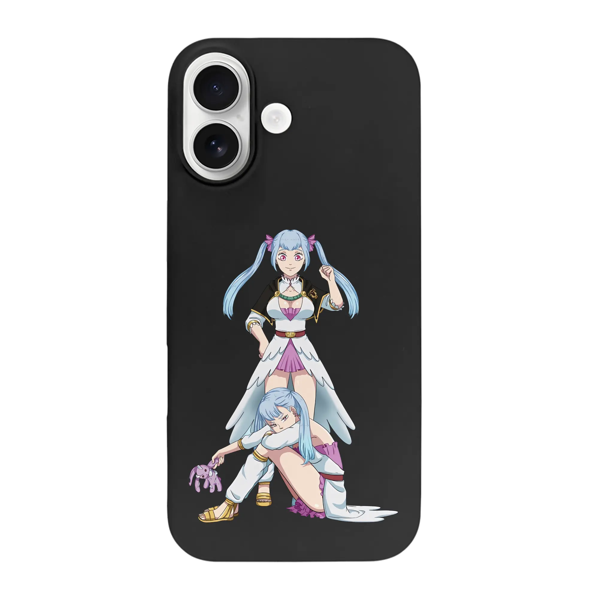 ブラッククローバー グッズ ノエル・シルヴァ - iPhone 17 シリーズ シリコンケース 薄型 耐衝撃 指紋防止 ソフトタッチカバー 精密フィット 傷防止 保護ケース iPhone 17/17 Air/17 Pro/17 Pro Max 対応